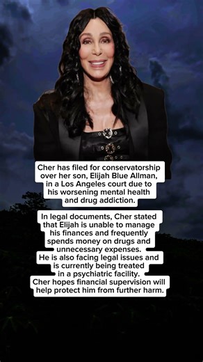 Cher Seeks Conservatorship for Son Amid Worsening Addiction #hollywood #news