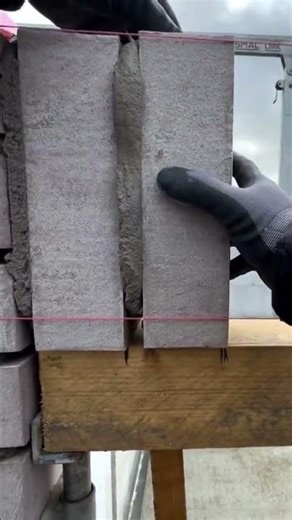 Satisfying Vertical Lightweight Block Installation That Builds Strong Clean Walls Perfectly