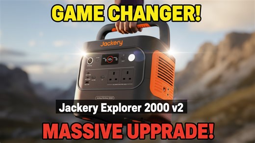 Watch Jackery Explorer 2000 v2 Portable Power Station Unboxing on Amazon Live