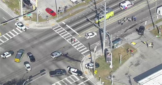 MDSO identifies the elderly man killed in a violent northwest Miami-Dade crash