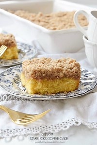 Copycat Starbucks Coffee Cake
