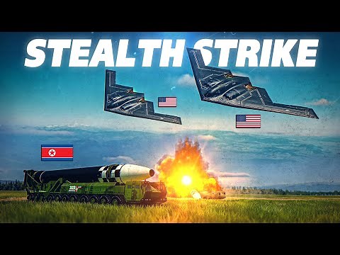 B-2 Spirit Heavy Strategic Bomber Interdiction North Korea F-16 Viper | Digital Combat Simulator DCS