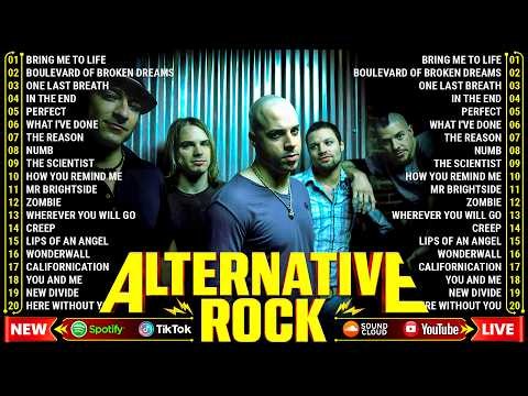 Daughtry, Creed, Nickelback, 3 Doors Down, Linkin park, Creed🎶Best Alternative Rock Song Compilation