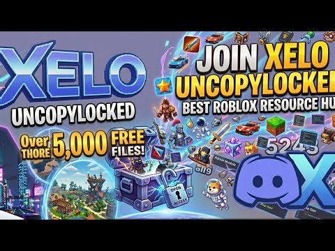 • The ULTIMATE Discord Server for Uncopylocked Roblox Games! 🔓