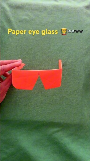 DIY PAPER GLASSES ✂️ | Look Cool with Just Paper and Glue!