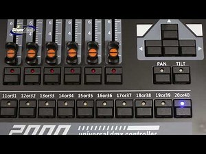 SHOWTECH BRASIL - MESA DMX CONTROLLER – ST-PT2000