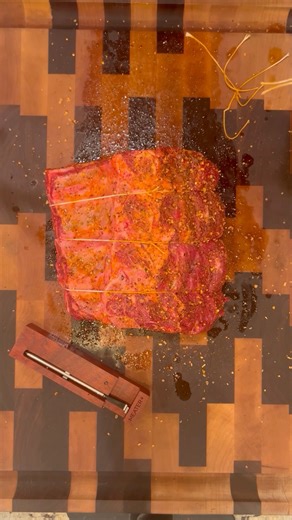 This is the easiest way I have ever made Prime Rib and it’s not even close! If you think this is raw do a little longer than 2 hours. Cook for temp not time! Ingredients • Prime rib roast • Salt & black pepper (or your favorite beef rub) • Olive oil or softened butter Instructions 1. Prep the roast Pat dry. Lightly coat with oil or butter and season generously on all sides. 2. Low & slow cook Place roast on a rack and cook at 225°F until internal temp reaches 115–120°F (about 2 hours, depending 