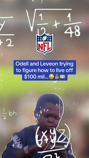 I think I could live off $5 million gentlemen….#odellbeckhamjr #leveonbell #nfl #Meme #MemeCut