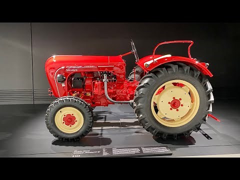 The Porsche-Diesel Schlepper 'Standard 218': A Classic Tractor with a Rich and Fascinating History
