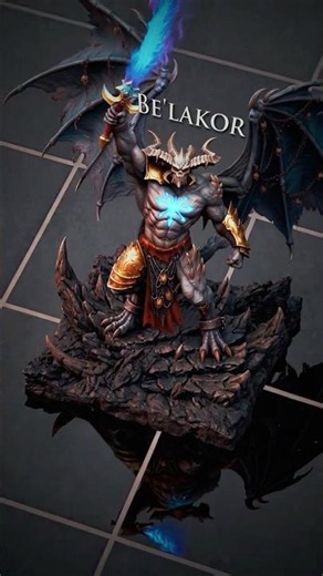 The Greater Daemons of Chaos #warhammer #animation #miniature