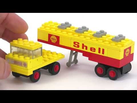 🔄 LEGO Shell Tanker Truck from 1970 review! set 621 re upload 20140418