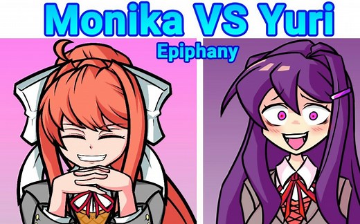 Monika VS Yuri - Epiphany | Doki Doki Takeover (FNF Mod)