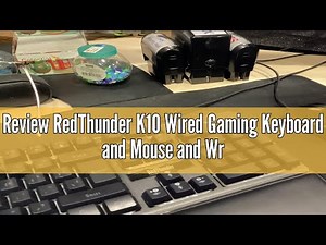 Review RedThunder K10 Wired Gaming Keyboard and Mouse and Wrist Rest Combo, RGB Backlit, Mechanical
