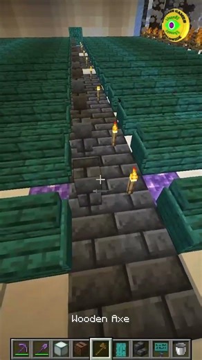 HIPNO INSTANTLY PASTES SUPERLARGE THIRD ROW OF BENCHES IN THE TEMPLE OF ICE & SNOW MINECRAFT SHORTS