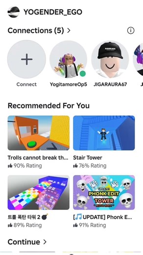 bro I have no create game 😲