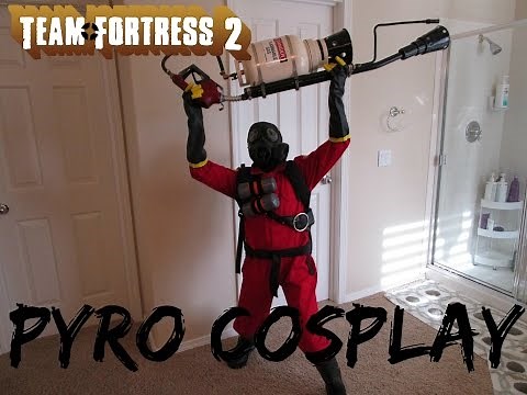TF2 Pyro Homemade Cosplay