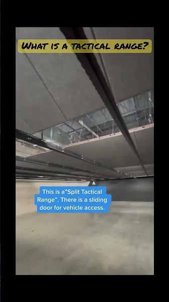 Tactical Range Layout | Indoor Shooting Range Construction | Rushing Ranges #shootingrange #texas