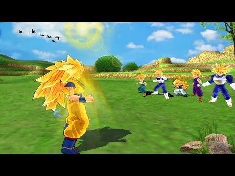 Goku vs Evil Vegeta Trunks Super Kid Trunks Goten Gohan SSJ2 DBZ BT3 2025