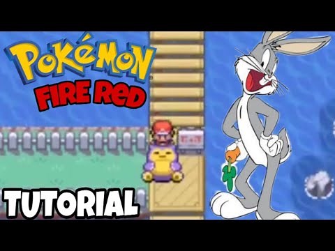 Pokémon Fire Red (GBA) - TUTORIAL COMO CONSEGUIR A POKE FLAUTA E TIRAR O SNORLAX DO CAMINHO