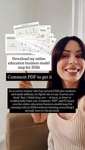 My plan for 2026 ⬇️ I’ve broken down the exact business model map...