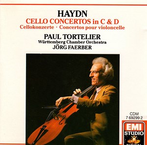 Haydn : Paul Tortelier, Württemberg Chamber Orchestra, Jörg Faerber - Cello Concertos In C & D