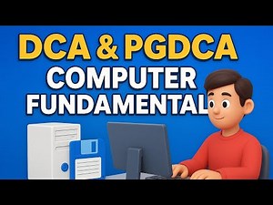DCA & PGDCA COMPUTER FUNDAMENTAL