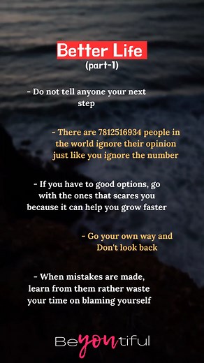 66K views · 381 reactions | Better Life #life #betterlife #motivation #dailymotivation #fbreelsvideo | Beyoutiful | Facebook