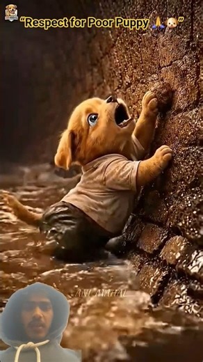 This puppy bro have no cash to buy someone help so the rich men make of him #st_short_h #pets #puppy