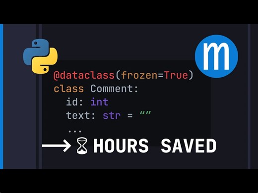 Python 的数据类能为您节省大量时间，还带了 attrs 功能 - mCoding