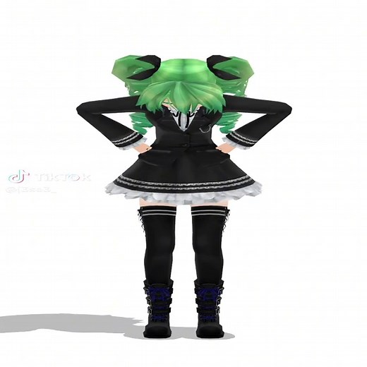 suspiciously keko shaped miku #mmd #mikumikudance #keko #miku #hatsunemiku ▷ model: tylertylerdance ▷ motion: driftfangthegamer