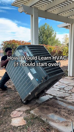 If you want to get into HVAC, start by learning the basics online. I recommend the CourseCareers HVAC Course. This teaches you everything you need to know about heating, cooling, and ventilation systems, plus how to troubleshoot and install them safely. It also helps you prepare for the job search and gives you the confidence to walk into a shop ready to work. The link to their free course is in my profile. #trades #HVAC #careeradvice #careertiktok #bluecollar