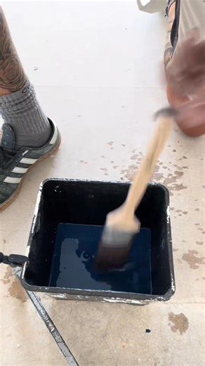 I LOVE THIS BLUE ROOM.! 😍 #fyp #foryoupage #painting #asmr #oddlysatisfying #viral | Painting Fans