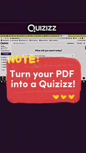 Transform PDFs into Interactive Quizzes with Quizizz