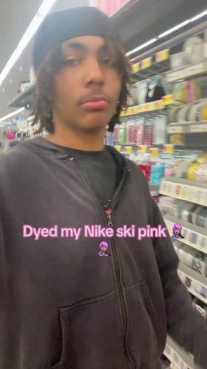 Custom Pink Nike Ski Mask - Fashionable Winter Accessory