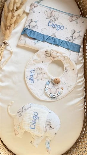 Conjunto para Diego ✨💙🐘