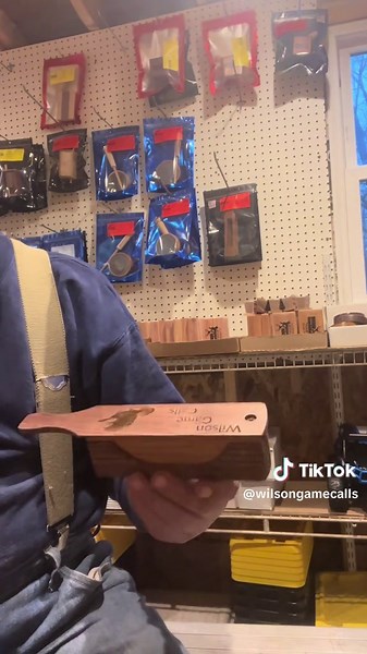 Handcrafted Black Walnut & Butternut Box Call