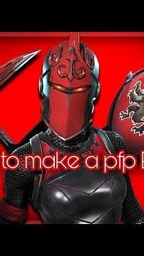 How To Make a pfp For Fortnite/Youtube