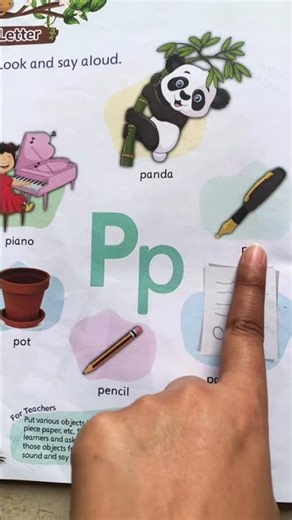 P for Panda 🐼 | Trending ABC Shorts for Kids