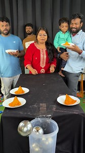 11K views · 18 reactions | Tasty samosa who’s gonna Win? #challenge #reels | Family Challenge | Facebook