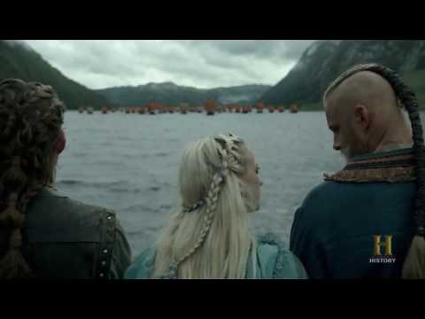 Vikings - King Harald and Halfdan Arrive In Kattegat [Season 4B Official Scene] (4x12) [HD]