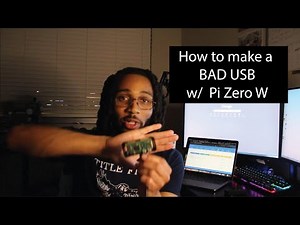 How to make a Bad USB using Raspberry Pi Zero W
