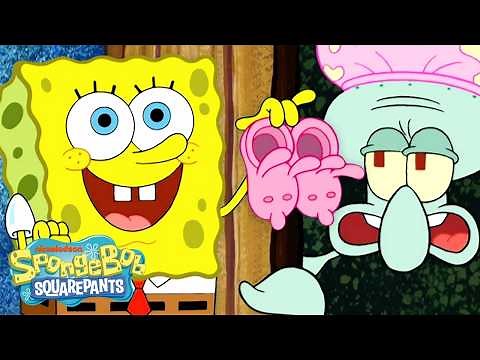 90 Minutes of SpongeBob Being a Good Neighbor! 🧽🏡 | SpongeBob