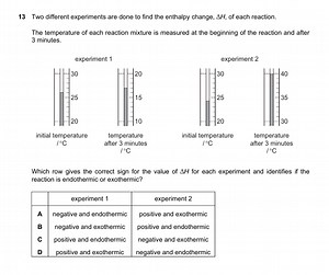 13 Two different experiments are done to find the enthalpy chan... | Filo