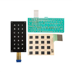 [Hot Item] Custom Push Button Flexible Polyester Mount Capacitive Switch Display Panel for Toasters