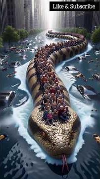 The Brave Girl and the Giant Anaconda: An Epic Rescue Story #anacondarescue #BraveGirlStory