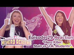 My Hero Academia - Reaction - S2E16 - Hero Killer: Stain vs U.A. Students
