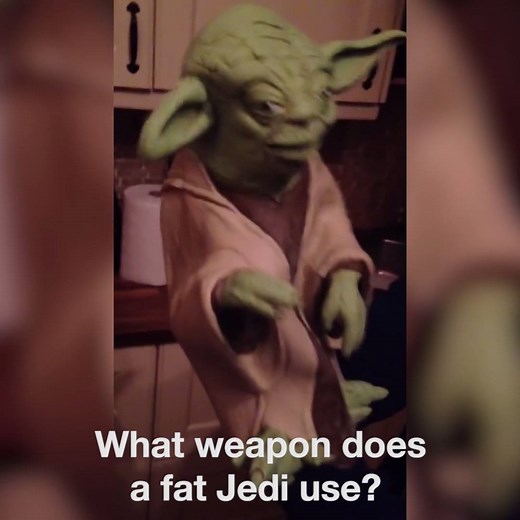A funny joke for you, Yoda has 😂 | LADbible