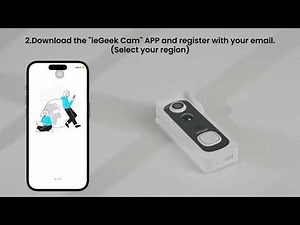 ieGeek Smart Video Doorbell Bell J9 Installation