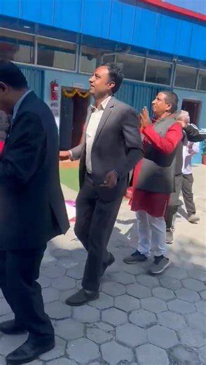 Deusi Bhailo Program in school courtyard. Enjoy! #practicalbasedlearning #trijyotians #trijyoti #happierthanever #LoveLearnLead #festivevibes #DeusiBhailo #fun #laxmipuja | Tri-Jyoti School