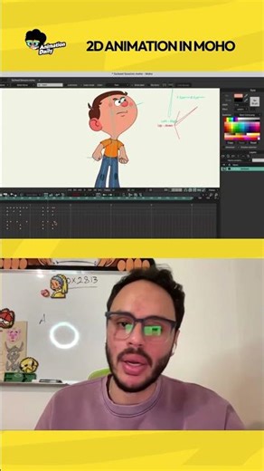 ليه لازم نهتم بـ مبادئ التحريك 12 #animation #moho